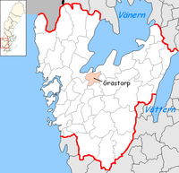 Grästorp in Västra Götaland county